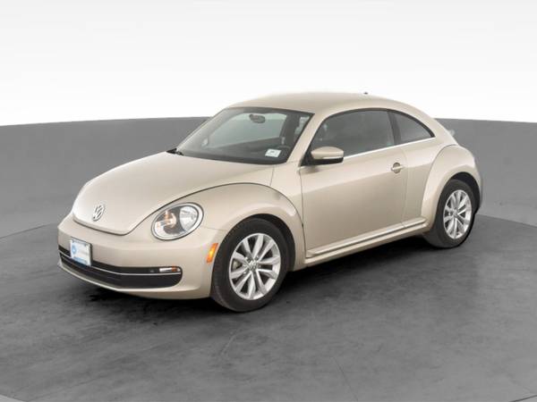 2013 VW Volkswagen Beetle TDI Hatchback 2D hatchback Beige - FINANCE... for sale in Boulder, CO – photo 3