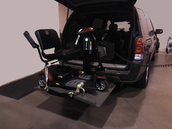2008 Chevrolet Uplander - Bruno Joey Wheelchair Scooter Lift - cars... for sale in Concord, CA – photo 3