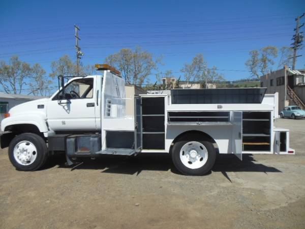2001 Chevy Utility Service Dump Truck 328 - - by for sale in San Leandro, CA – photo 7