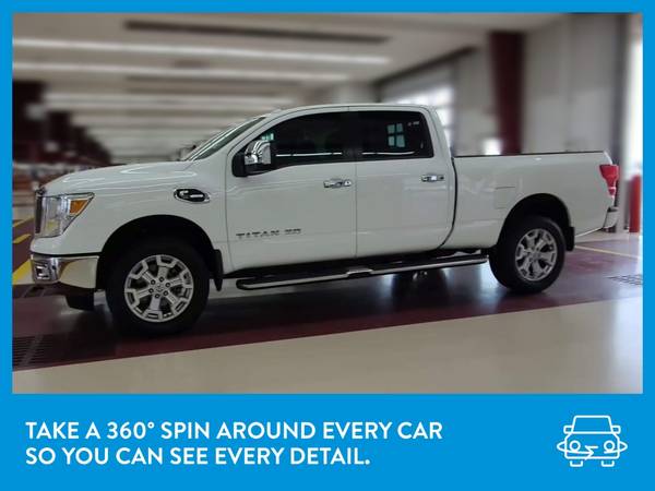 2017 Nissan TITAN XD Crew Cab SV Pickup 4D 6 1/2 ft pickup Black for sale in Harker Heights, TX – photo 3
