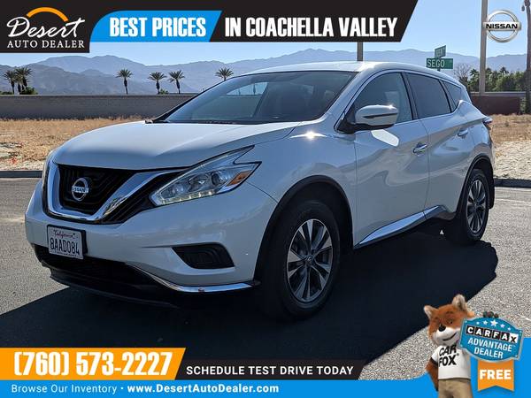 2017 Nissan Murano LOW MILES CLEAN TITLE 1 OWNER S SUV - DON'T MISS... for sale in Palm Desert , CA – photo 4