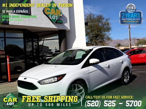 199/mo - 2015 Ford Focus SE - - by dealer - vehicle for sale in Tucson, AZ – photo 4