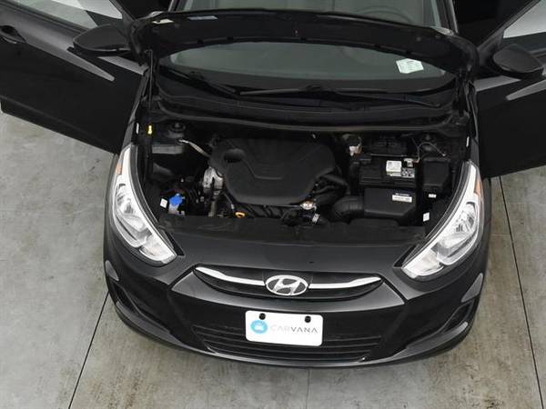 2017 Hyundai Accent SE Sedan 4D sedan Black - FINANCE ONLINE for sale in Bakersfield, CA – photo 4