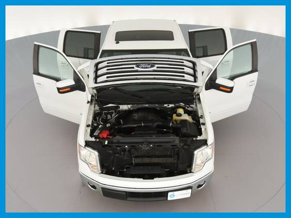 2014 Ford F150 SuperCrew Cab Lariat Pickup 4D 5 1/2 ft pickup White for sale in Santa Fe, NM – photo 22