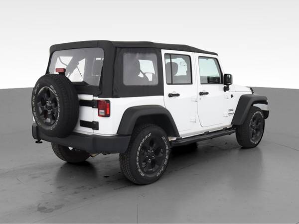 2017 Jeep Wrangler Unlimited Sport SUV 4D suv White - FINANCE ONLINE... for sale in Holland , MI – photo 11