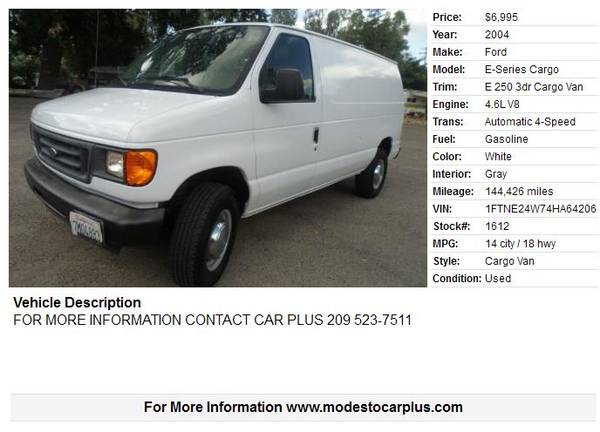 2013 CHEVROLET EXPRESS 2500 FULL SIZE CARGO VAN FLEX FUEL ONE OWNER for sale in Modesto, CA – photo 18