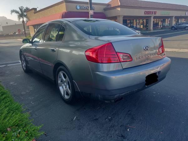 2004 INFINITI G35 SEDAN AUTOMATIC CLEAN TITLE - SMOGGED - cars &... for sale in Riverside, CA – photo 7
