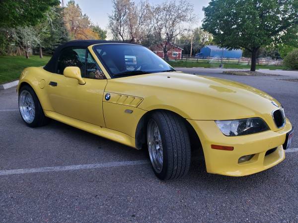 2000 BMW Z3 5 speed rare dakar yellow with only 58k miles! - cars & for sale in Boise, ID – photo 4