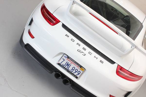 2015 *Porsche* *911* *2dr Coupe GT3* Carrara White M for sale in Campbell, CA – photo 12