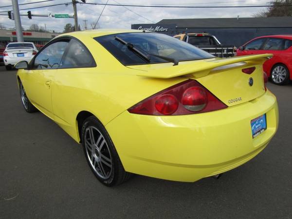 2001 Mercury Cougar 3dr Cpe V6 YELLOW 5 SPD 1 OWNER - cars & for sale in Milwaukie, OR – photo 9