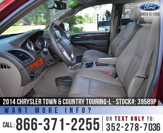 *** 2014 Chrysler Town & Country Touring-L *** Leather Seats - Camera for sale in Alachua, FL – photo 12