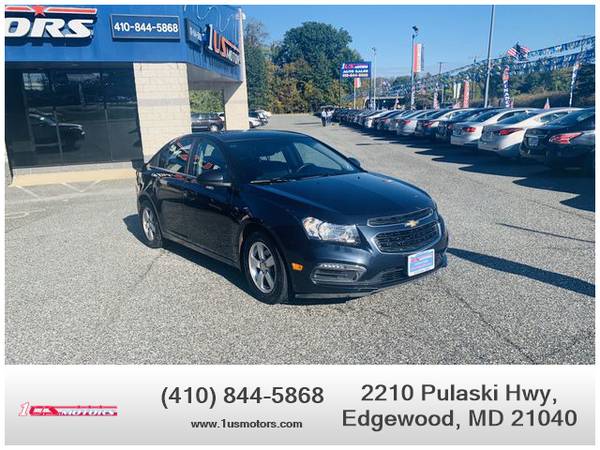 2015 Chevrolet Cruze - Financing Available! for sale in Edgewood, MD