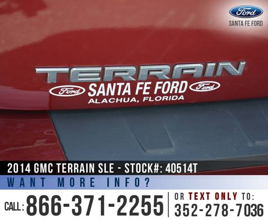 2014 GMC Terrain SLE *** Onstar, Touch Screen, Bluetooth *** - cars... for sale in Alachua, AL – photo 9
