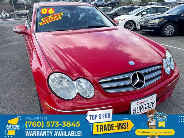 2006 Mercedes-Benz CLK CLK 350 2dr 2 dr 2-dr Coupe PRICED TO SELL! for sale in Vista, CA