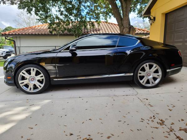 2013 Bentley Continental GT V8 Coupe - Black on Black! 38K Low... for sale in Orlando, FL – photo 3