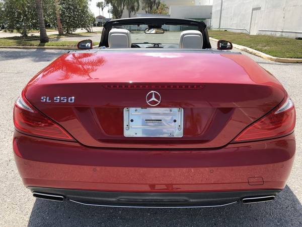 2013 Mercedes-Benz SL-Class SL 550 HARD TOP CONVERTIBLE RED/LIGHT for sale in Sarasota, FL – photo 6