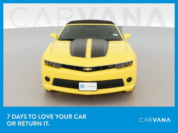 2014 Chevy Chevrolet Camaro LT Convertible 2D Convertible Yellow for sale in Ocean City, NJ – photo 13