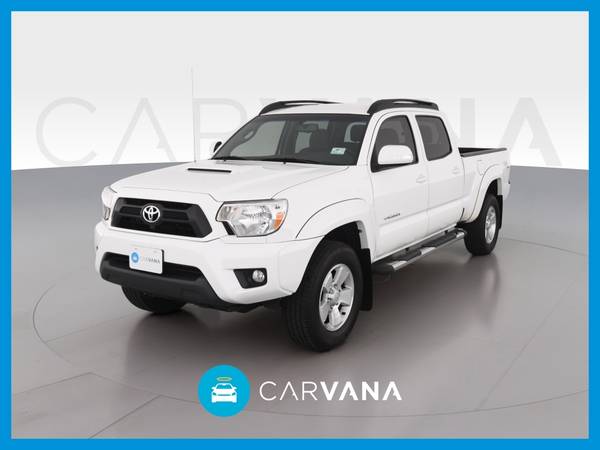 2013 Toyota Tacoma Double Cab PreRunner Pickup 4D 6 ft pickup White for sale in Wilmington, NC