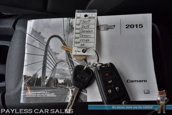 2015 Chevrolet Camaro SS / 1LE Performance Pkg / RS Pkg / 6-Spd Manual for sale in Anchorage, AK – photo 16