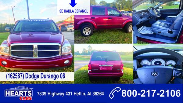 Dodge Durango 06 Hemi - cars & trucks - by dealer - vehicle... for sale in Heflin, AL