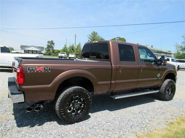 2011 FORD F250 SUPER DUTY LARIAT, Brown APPLY ONLINE for sale in Summerfield, NC – photo 9