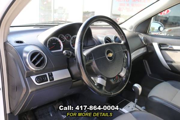 2011 Chevrolet Aveo LT w/2LT Leather -SunRoof - Low Price! for sale in Springfield, MO – photo 8