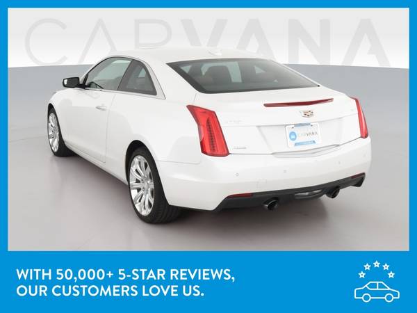 2018 Caddy Cadillac ATS Premium Luxury Coupe 2D coupe White for sale in Westport, NY – photo 6