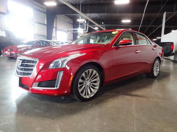 2016 Cadillac CTS Sedan AWD 2.0T Luxury Collection 4dr Sedan, Red for sale in Gretna, IA – photo 4