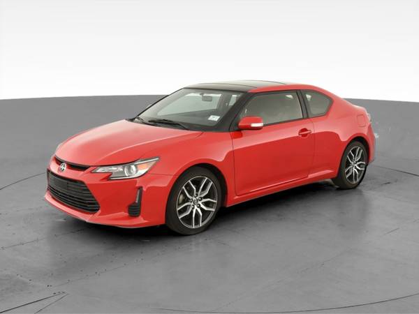 2015 Scion tC Hatchback Coupe 2D coupe Red - FINANCE ONLINE - cars &... for sale in Sausalito, CA – photo 3