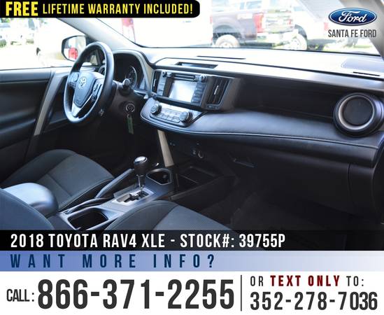 ‘18 Toyota RAV4 XLE *** Sunroof, Keyless Entry, Camera, Toyota SUV *** for sale in Alachua, FL – photo 17