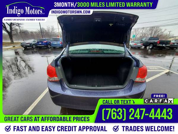 2013 Chevrolet Cruze 2LT 2 LT 2-LT 3mo 3 mo 3-mo 3000 mile warranty for sale in Ramsey , MN – photo 6