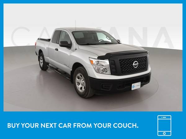2017 Nissan Titan King Cab S Pickup 4D 6 1/2 ft pickup Silver for sale in NEWARK, NY – photo 12