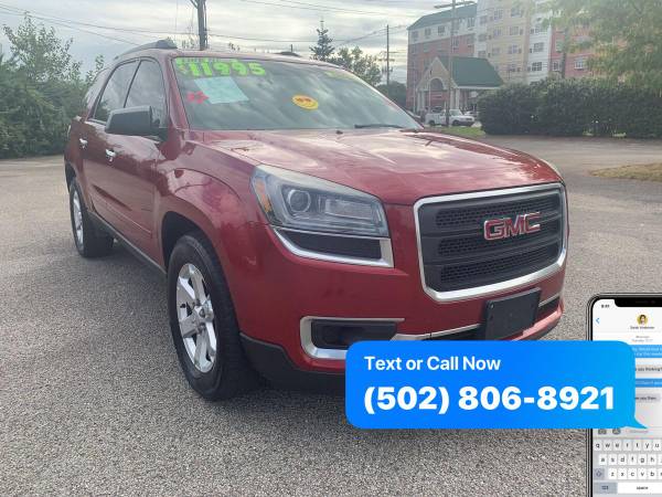 2013 GMC Acadia SLE 1 AWD 4dr SUV EaSy ApPrOvAl Credit Specialist -... for sale in Louisville, KY – photo 7