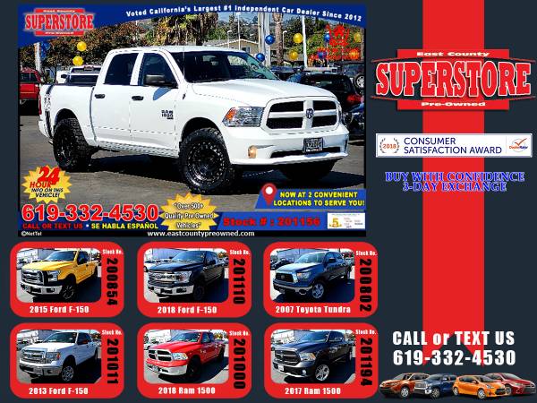 2019 RAM 1500 CLASSIC EXPRESS TRUCK-EZ FINANCING-LOW DOWN! - cars &... for sale in El Cajon, CA – photo 24