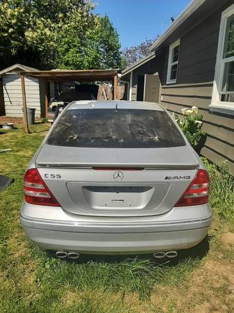 Mercedes C55 AMG totaled for sale in Saint Paul, OR – photo 2