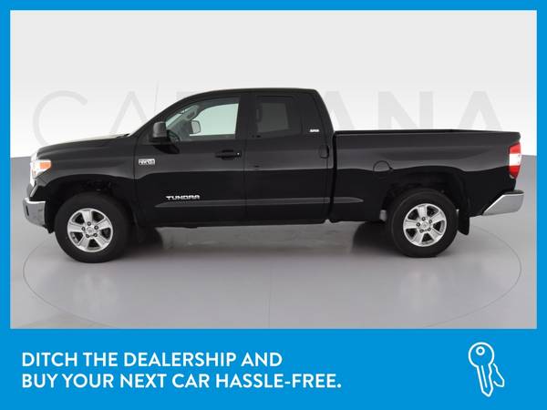 2017 Toyota Tundra Double Cab SR5 Pickup 4D 6 1/2 ft pickup Black for sale in Asheville, NC – photo 4