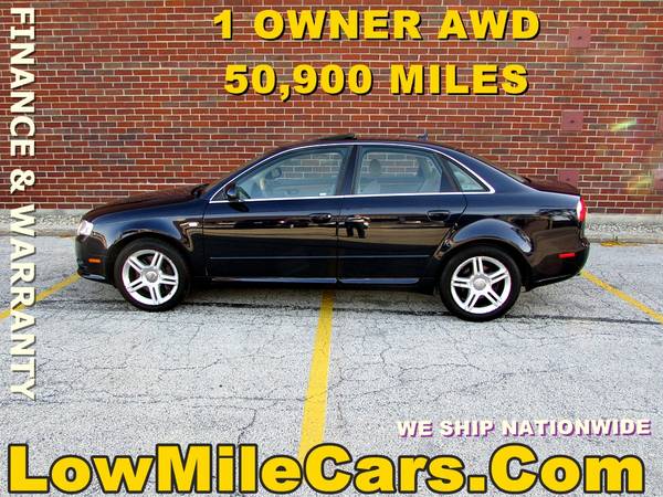 low miles 2008 Audi A4 Quattro sedan 50k - cars & trucks - by dealer... for sale in Willowbrook, IL – photo 8