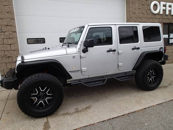 2012 Jeep Wrangler Unlimited 6 cyl, auto, lifted, New 35's - cars &... for sale in Chicopee, NY – photo 9