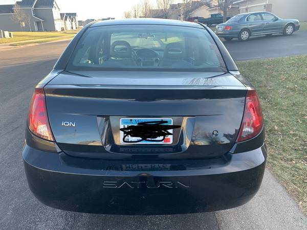 Saturn Ion 2004 4D BLACK - cars & trucks - by owner - vehicle... for sale in Elk River, MN – photo 3
