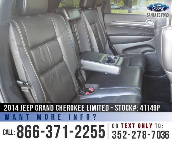 2014 Jeep Grand Cherokee Limited Backup Camera - Leather for sale in Alachua, GA – photo 15