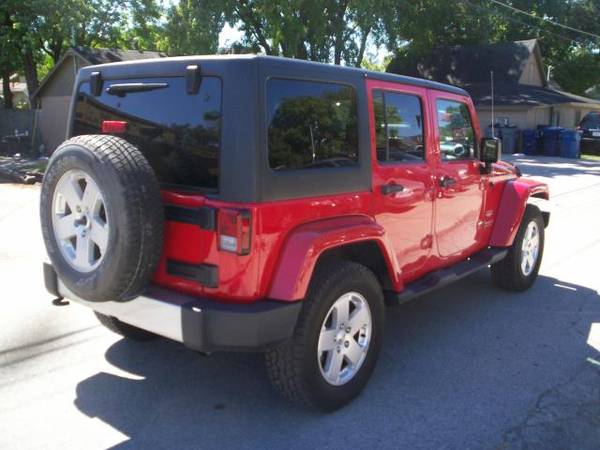 2011 Jeep Wrangler Unlimited Sahara 4WD - cars & trucks - by dealer... for sale in NOBLESVILLE, IN – photo 6