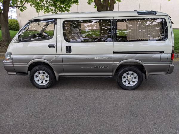 1995 Toyota Hiace AWD RHD JDM Diesel Immaculate condition - cars & for sale in Spokane, MT – photo 6