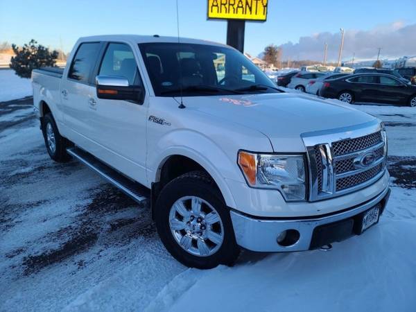 2010 Ford F-150 Lariat 4x4 4dr SuperCrew Styleside 5 5 ft SB - cars for sale in Faribault, MN – photo 2
