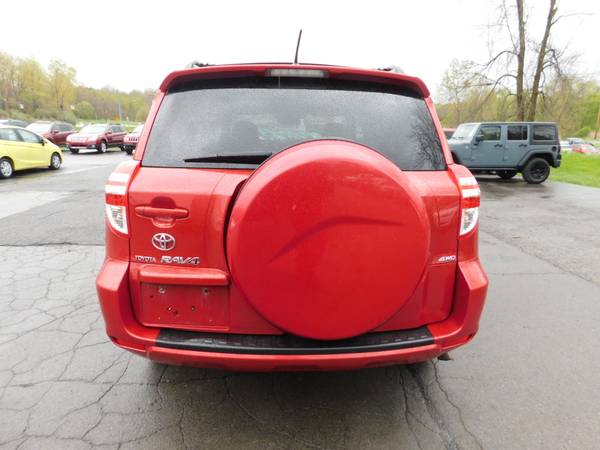 2010 RED TOYOTA RAV-4 for sale in Rochester , NY – photo 6