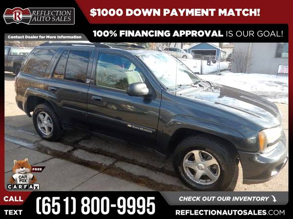 2004 Chevrolet TrailBlazer LT FOR ONLY 76/mo! - - by for sale in Oakdale, MN – photo 9
