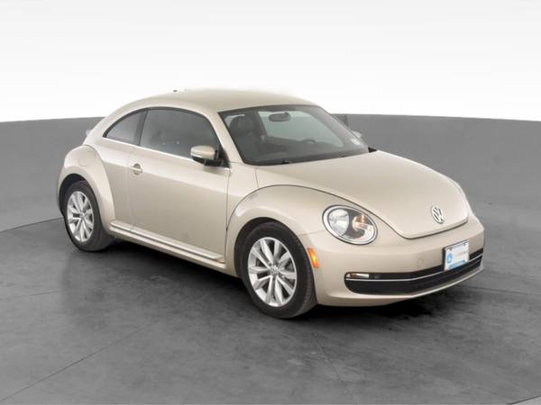 2013 VW Volkswagen Beetle TDI Hatchback 2D hatchback Beige - FINANCE... for sale in Boulder, CO – photo 15
