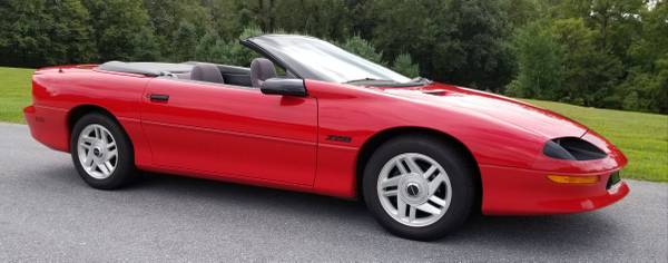 CAMARO Z28 red convertible 1994 for sale in Hershey, PA – photo 13