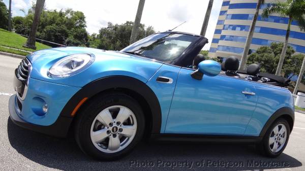 2018 *MINI* *Cooper Convertible* Electric Blue Metallic - cars &... for sale in West Palm Beach, FL – photo 7