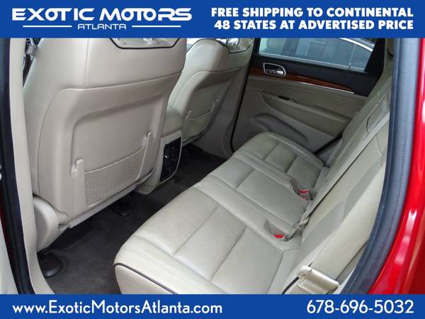 2011 Jeep Grand Cherokee Overland RED - - by for sale in Gainesville, GA – photo 22