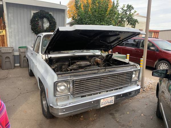 1978 Chevy shortbed pickup - cars & trucks - by owner - vehicle... for sale in Fair Oaks, CA – photo 3